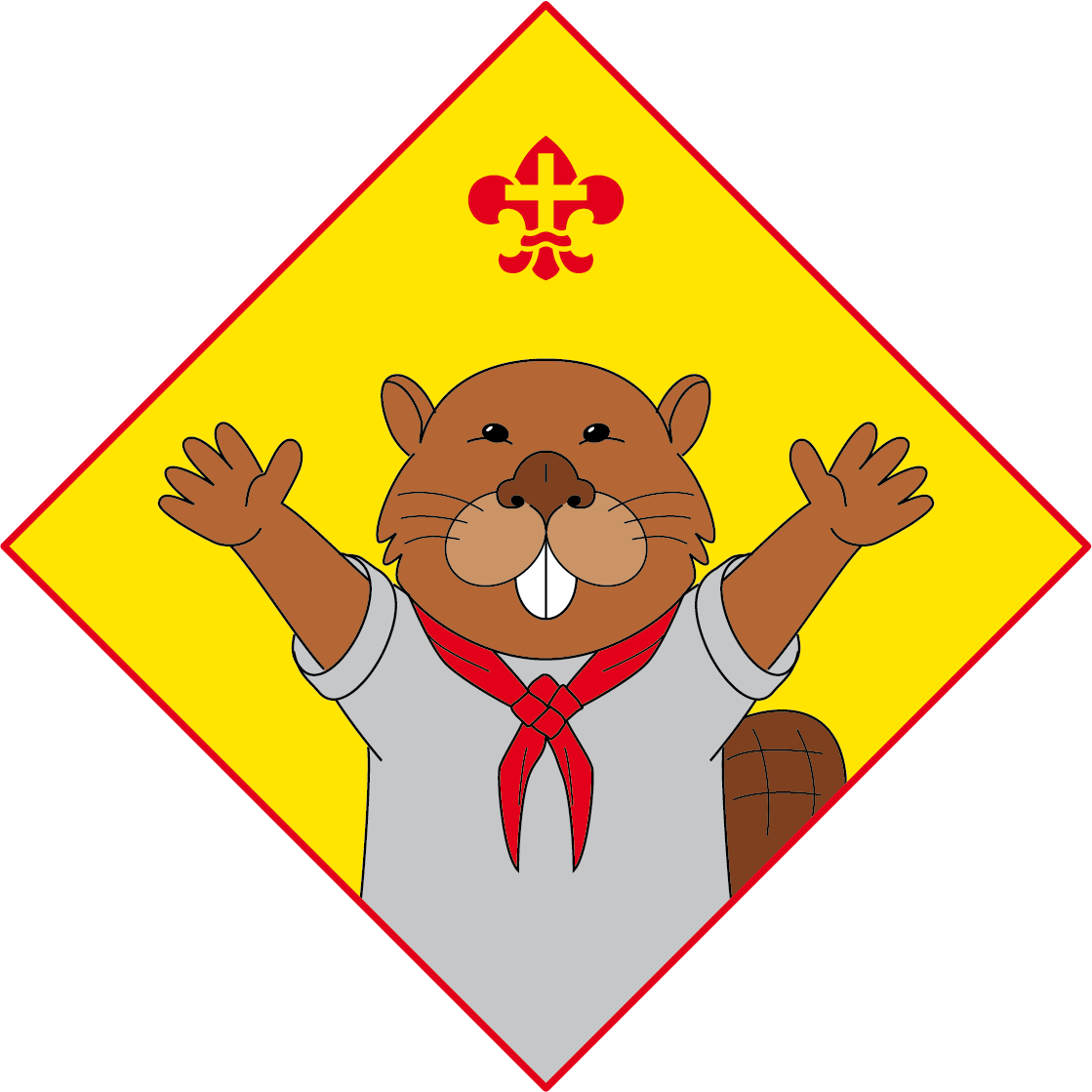 Abzeichen der Biberstufe
